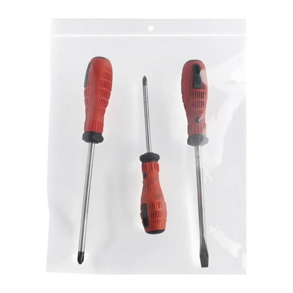 SSBM 4000 Clear Plastic Reclosable Bags Self Seal Zipper Choose: Type, Mil & Size