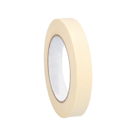 SSBM 4608 Rolls - 4.3 Mil - General Purpose Masking Tape Water & Oil Resistant, Quality Adhesive, Mutipurpose, Ivory, 3/4" x 60 Yards