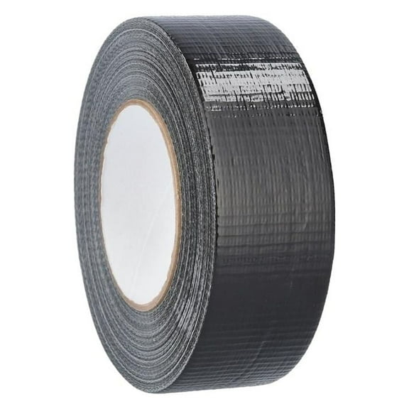 SSBM 2" x 60 Yards Black Duct Tape, 7 Mil Heavy Duty Repair Tape with Strong Adhesion, 48 Rolls