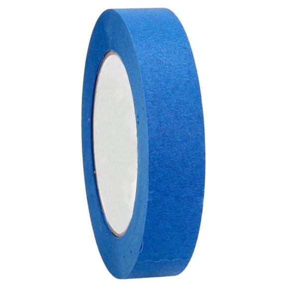 SSBM 1" x 60 Yards Blue Painters Tape 5.5 Mil Easy Tear for Multi-Surface Masking 48 Rolls