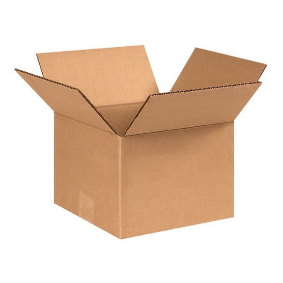 Corrugated Boxes 8 x 8 x 6" 25 Boxes, Brown Shipping/Moving/Packing Boxes