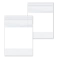 thumbnail image 1 of SSBM Clear Reclosable Zipper Bags 9" x 12" 4 Mil 2000 Pieces Waterproof Poly Bags for Snacks, Food and Small Items, 1 of 5