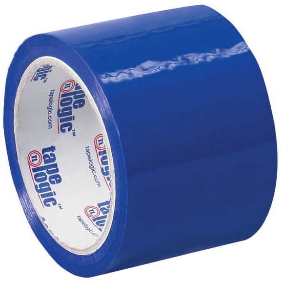 SSBM Carton Sealing Tape 2.2 Mil 3" x 55 yds. Blue 24/Case