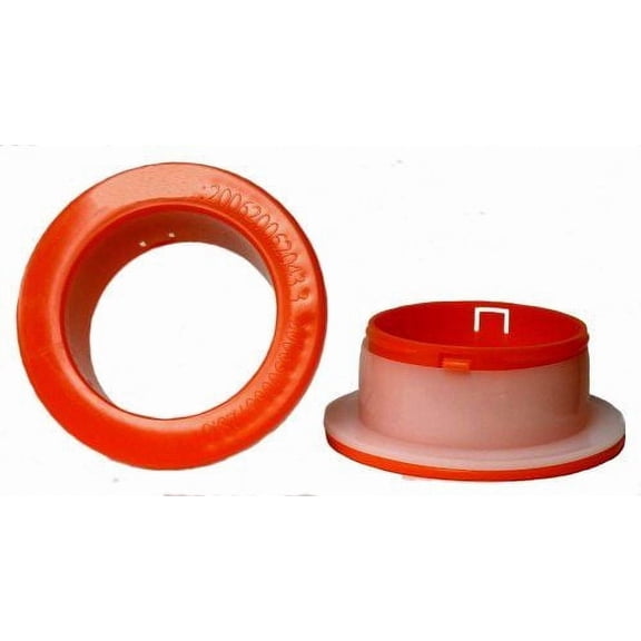 SSBM Hand Saver Dispenser Handle for 12"-18" Stretch Wrap Red 2 Pairs 3" Core for Packaging Moving Pallets