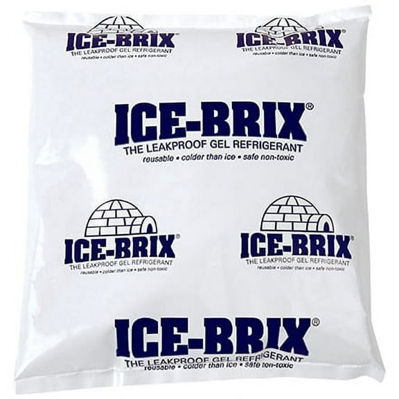 8 x 8 x 1 1/2" - 32 oz. Ice-Brix? Cold Packs - 9 Packs