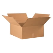 Kraft Corrugated Boxes 22x22x10 15-Pk
