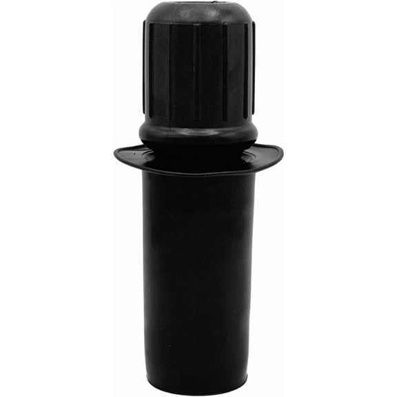 SSBM Spinner Handle 50 Pcs Black Reusable Plastic 1 3/4" Core Handle for Industrial Stretch Film Packaging