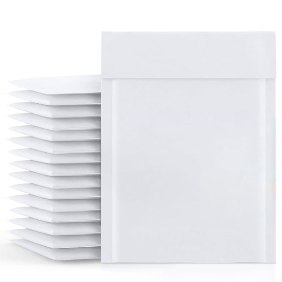 SSBM #3 White Kraft Bubble Mailers 8.5" x 14.5" Durable Padded Mailers for Daily Multipurpose Use in Bulk 3600 Pack
