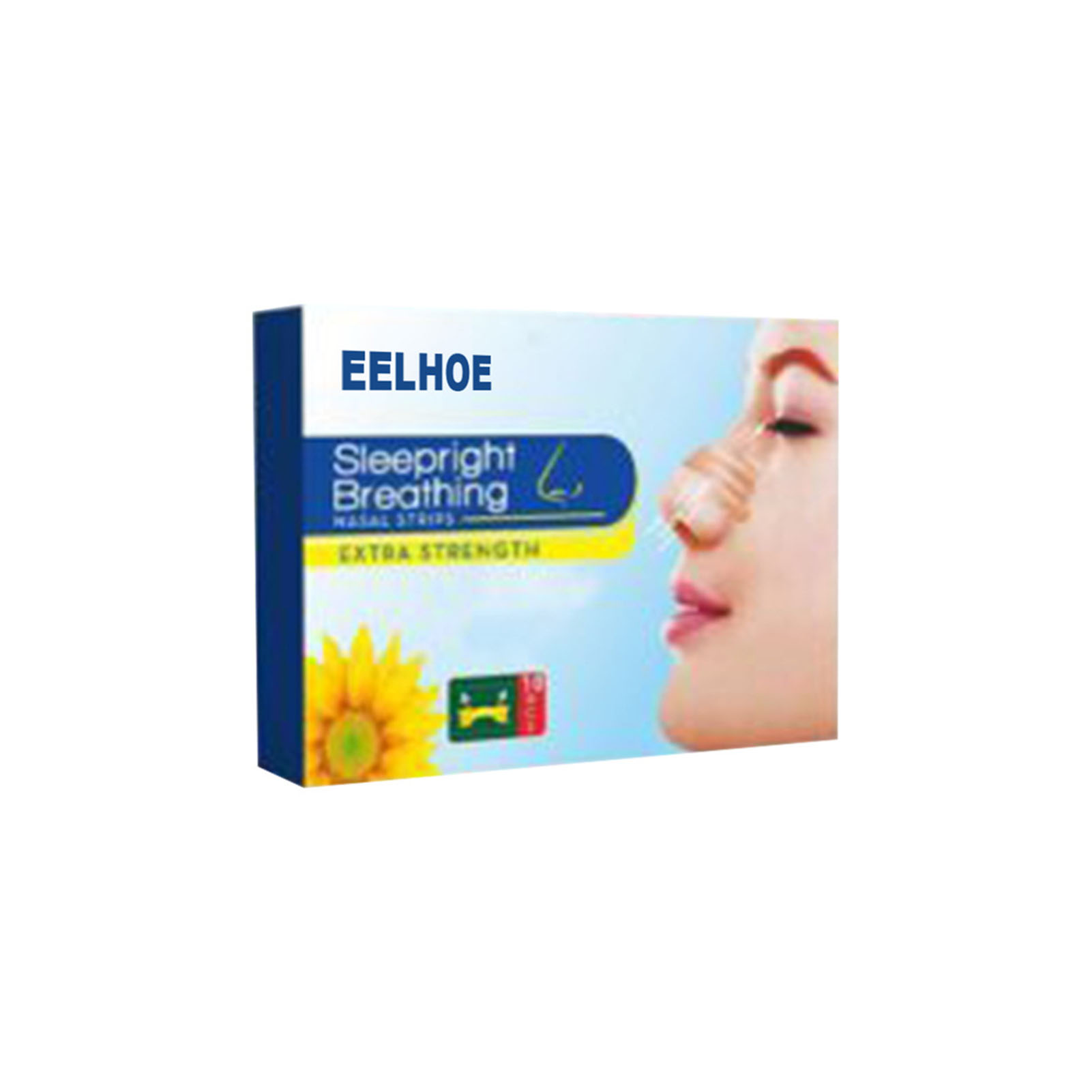 SSBSM 10Pcs/Box Ventilation Nasal Patch No Side Effects Easy to Apply