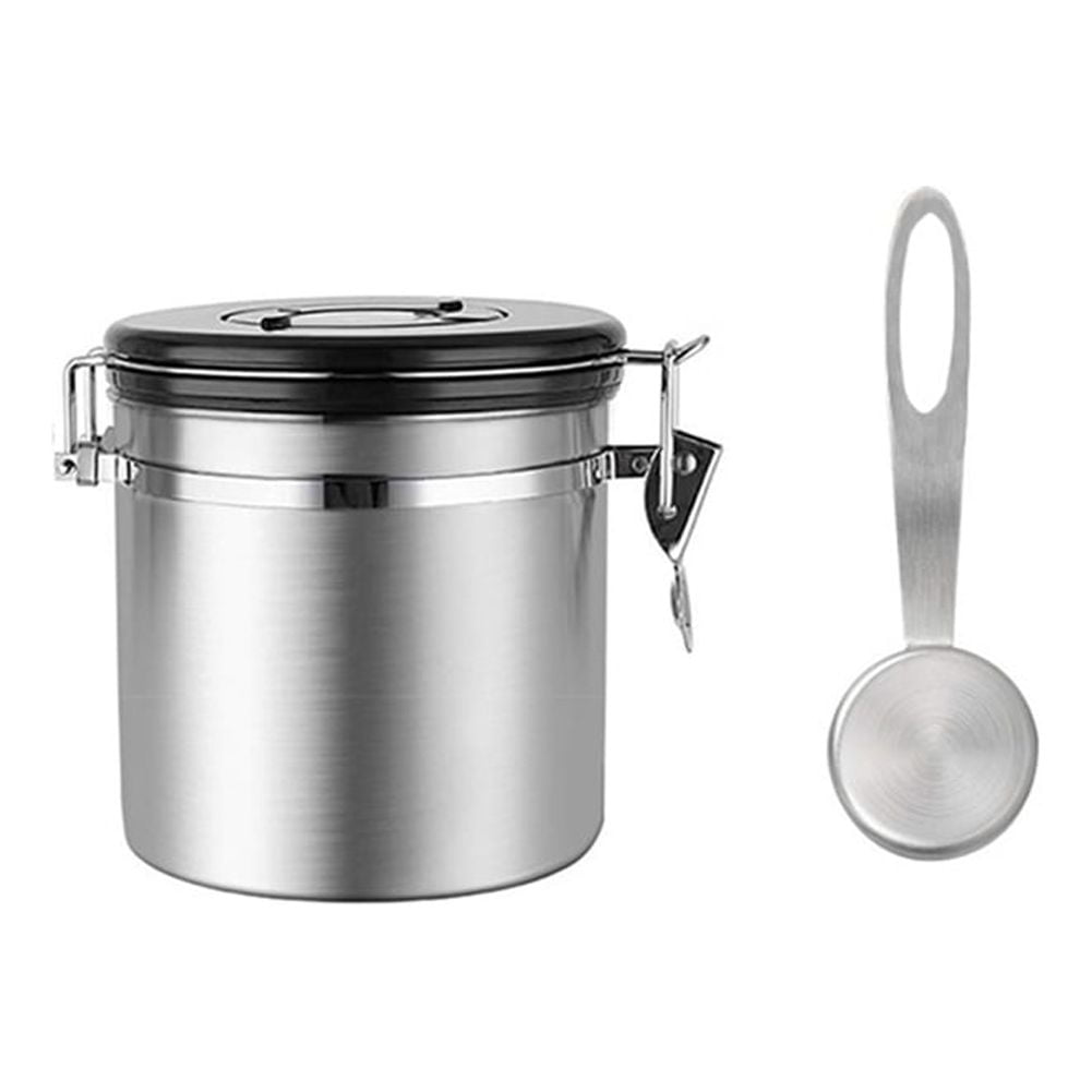 SSBSM Airtight Coffee Tea Storage Container Can Stainless Steel