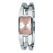 SSBSM Women's Square Dial Changing Color Bracelet Bangle Quartz Fashion Wrist Watch
