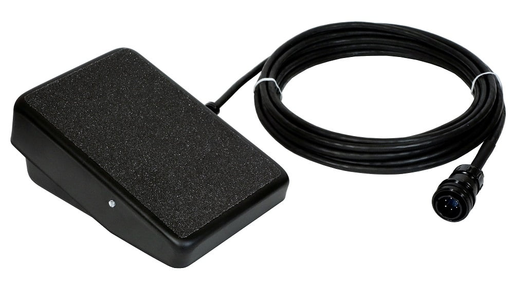 SSC Controls C820-0625 TIG Welding Foot Pedal, Replaces Lincoln K870 Amptrol, 6-Pin Plug, 25-ft Cable, Made in USA, TIG Welders, Amperage Control