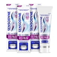 thumbnail image 1 of Sensodyne Clinical Repair Whiten & Shine Toothpaste for Sensitivity Relief, 3.4 Oz (3 Pack), 1 of 14