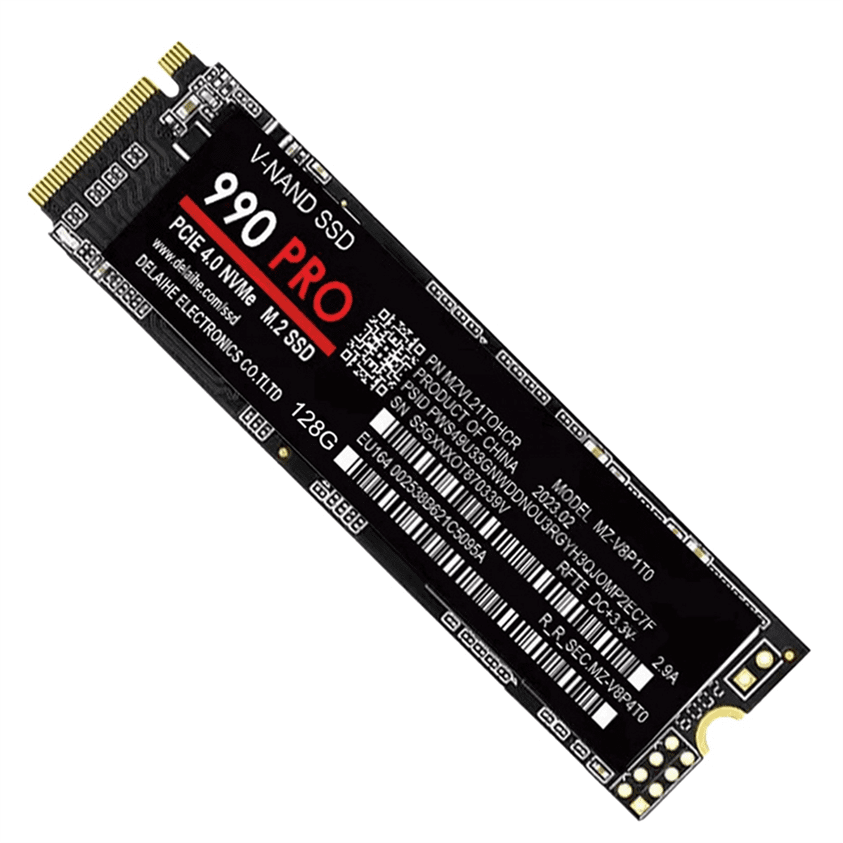 Ssd solid state 128g 990 pro m 2 2280 ssd pcie 4 0 nvme gaming internal