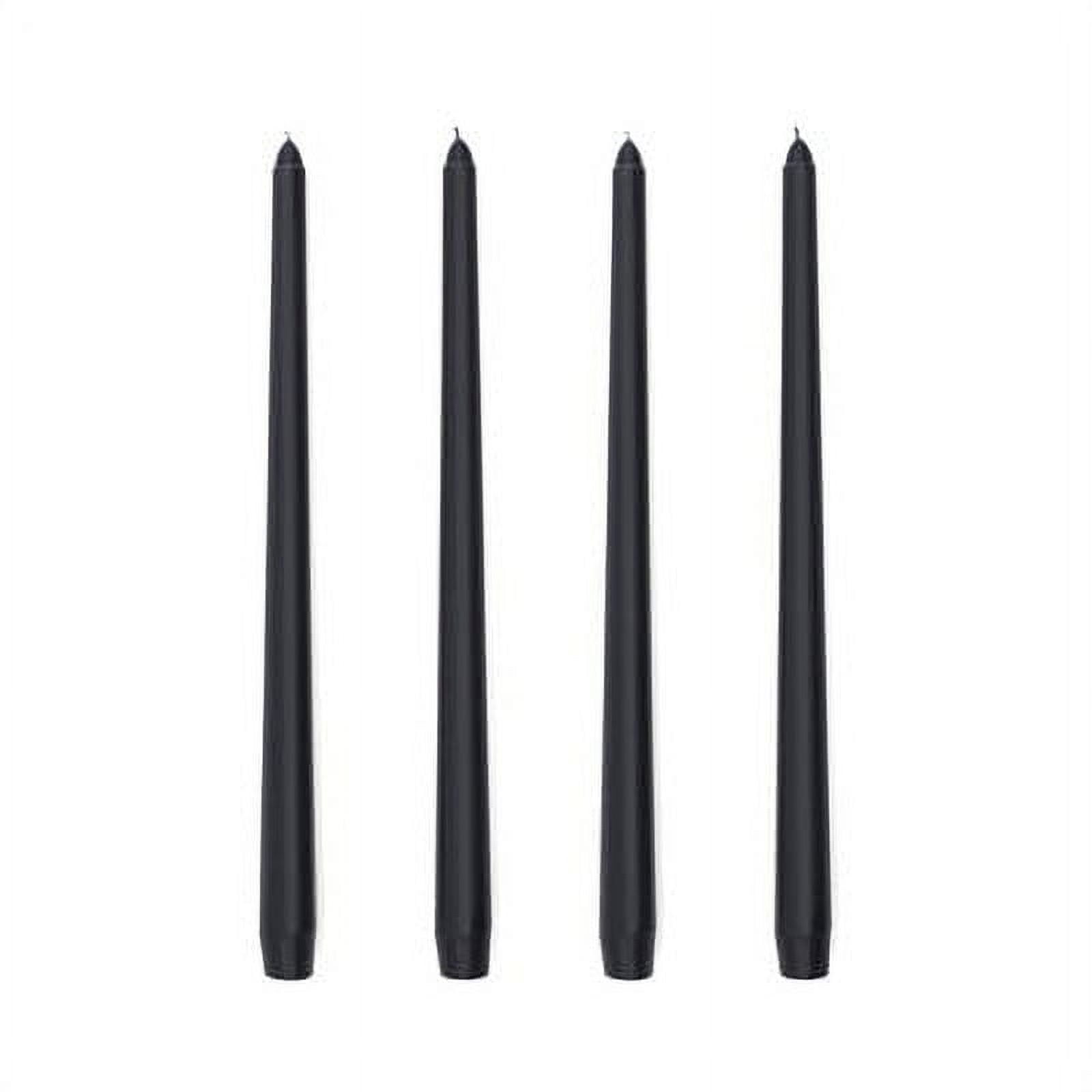 SSENERY 12" Unscented Taper Candles in 35 Colors (4Pack) for Home