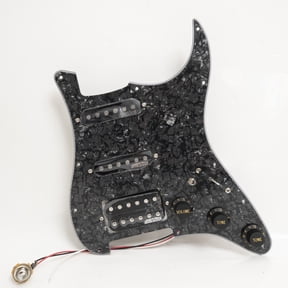 SSH Guitar Prewired Loaded Pickguard, with Alnico 5 Humbucker Pickups, for Fender Strat Guitar