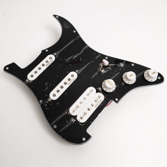 SSH Prewired Loaded Pickguard, with Wilkinson Alnico 5 Humbucker & single coil Pickups, For Fender Strat Guitar