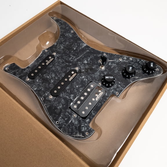 SSH Prewired Loaded Pickguard, with Wilkinson Alnico 5 Humbucker & single coil Pickups, For Fender Strat Guitar
