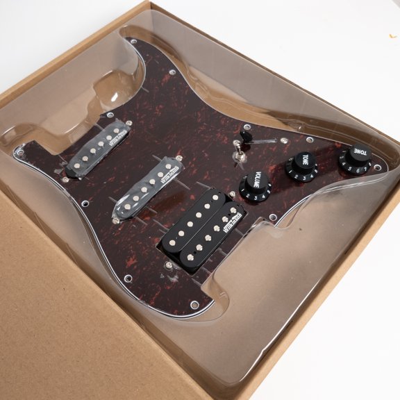 SSH Prewired Loaded Pickguard, with Wilkinson ceramic Humbucker & single coil Pickups, For Fender Strat Guitar