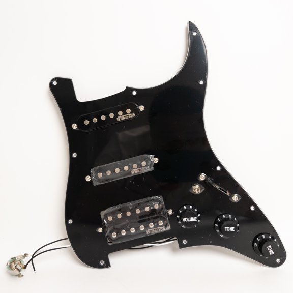 SSH Prewired Loaded Pickguard, with Wilkinson ceramic Humbucker & single coil Pickups, For Fender Strat Guitar