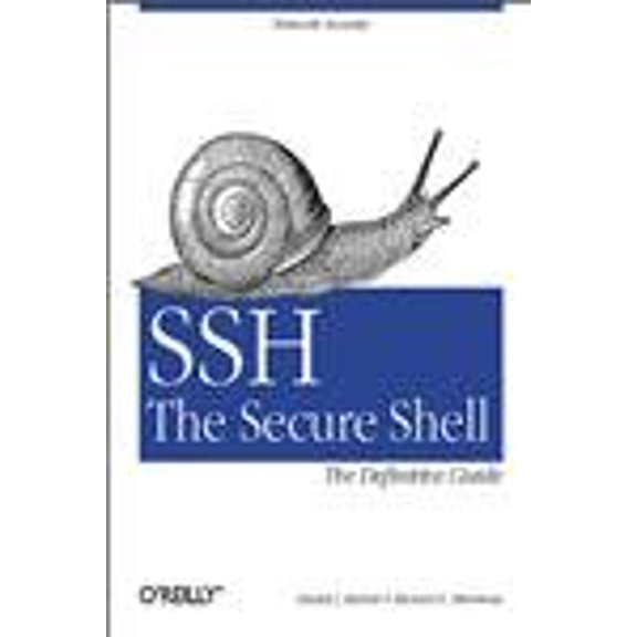 Pre-Owned SSH, The Secure Shell: The Definitive Guide (Paperback) 0596000111 9780596000110