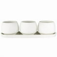 thumbnail image 1 of SSI SSI79480222 3 x 3 in. Sto are Trio Planters, White, 1 of 1