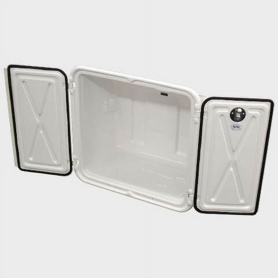 SSI Custom Boat Storage 49542100 Rinker Glossy White Plastic