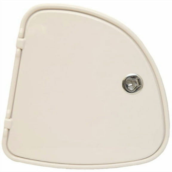 SSI Custom Plastics Boat Deck Hatch | Angled Access 19 1/4 x 19 Inch