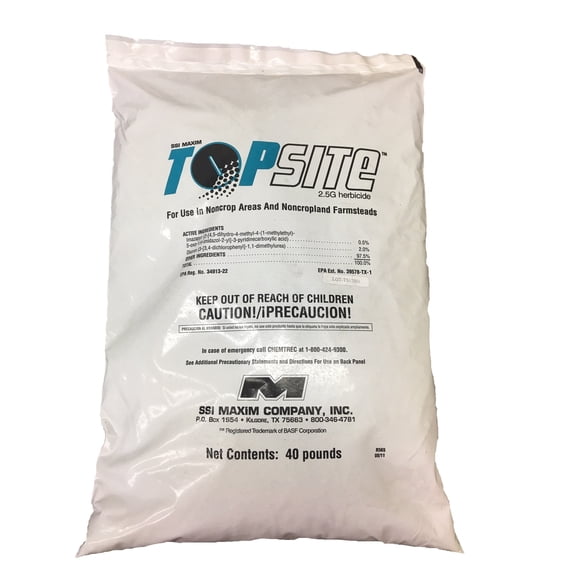 SSI Maxim Topsite 2.5G Herbicide 40 pound bag
