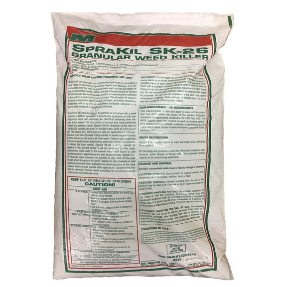 SSI Maxum SpraKil SK-26 Granular Weed Killer 40 lbs Bag