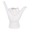 thumbnail image 1 of SSI SSI745104222 7.25 x 7.625 in. Hang Loose Sign Planter, Matte White, 1 of 1
