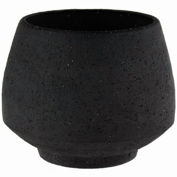 SSI SSI7945061235 4.5 in. Sto are Tapered Pot, Charcoal