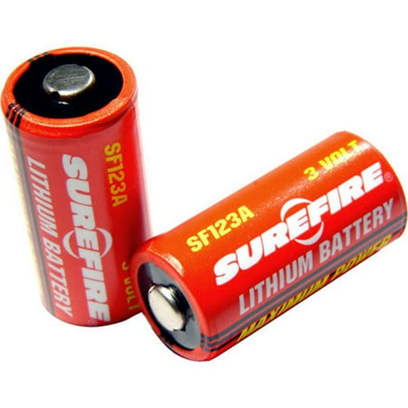 SureFire SF123A 3V Lithium Battery, Bulk Box of 400