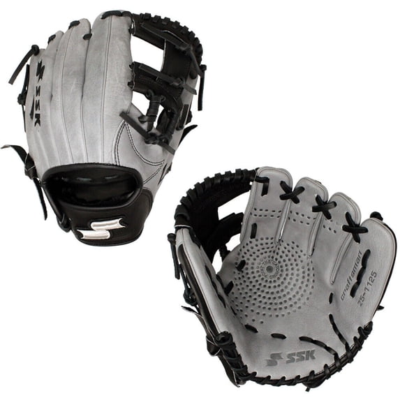 SSK Z5 Craftsman 11.25" Infield Baseball Glove Z5-1125GRYBLK1