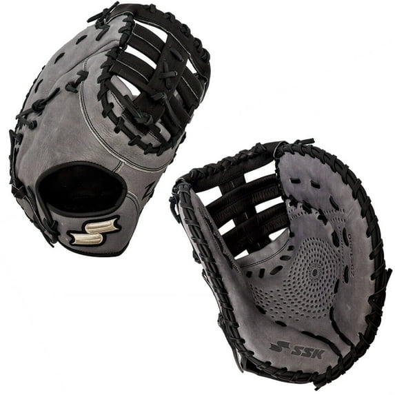 SSK Z5 Craftsman 12.5" Baseball First Base Mitt Z5-1250GRYBLK9
