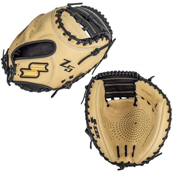 SSK Z5 Craftsman 33" Baseball Catcher's Mitt Z5-3300CMLBLK6