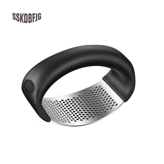 SSKDBFJG Stainless Steel Garlic Crusher 2025 Upgraded Home Kitchen Utensils Portable Manual Garlic Crusher, Home & Kitchen Garlic Press