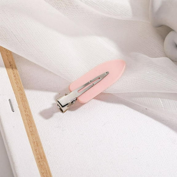 SSKFHGI 1# Black Seamless Bangs Hairpin