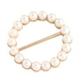 thumbnail image 1 of SSKFHGI 1PC Pearl Brooch Pin Fixed Clothes Shirt Trousers a Waist Pants, 1 of 1
