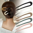 thumbnail image 1 of SSKFHGI Gray Hairpin Fashion Back Of The Head Bun Hairpin Artifact Hairpin Female Fashion All-Match Summer Hairpin Headdress Hairpin, 1 of 8