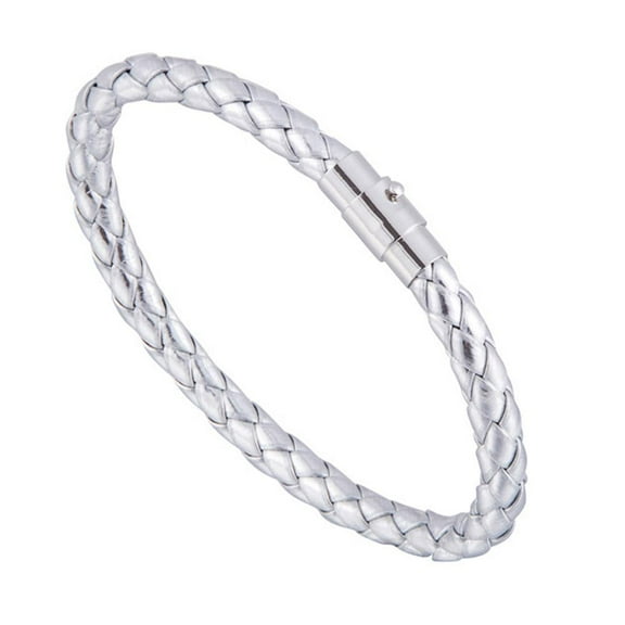 SSKFHGI 1x Couple Cuff Bracelet Set Couple Cuff Bracelet Set Magnetic Lock Braide