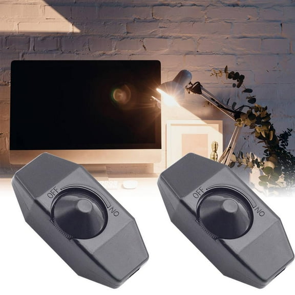 SSKFHGI 1x Lamp Dimmer Switch Cord Switch Plug In Table Floor Light Dimming