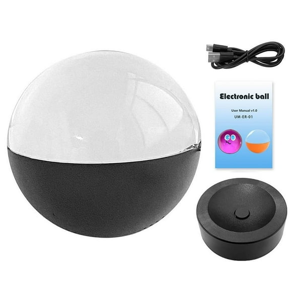 SSKFHGI 2.7" 3D Ultrasound Crystal Ball,Crystal Ball Video Player,Crystal Ball Digital Video,With Electronic Screen for Couples, Gifts, Christmas Balls