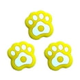 thumbnail image 1 of SSKFHGI (3 In 1 Pack) Yellow (L)$Tennis Racket Shock Absorber Popular Silicone Tennis Racket Shock Absorber, 1 of 4