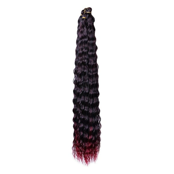 SSKFHGI 30Inch Long Deep Wave Twist Synthetic Hair Deep Curly Extension Hair