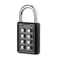 thumbnail image 1 of SSKFHGI 4 Digit Combination with Keys Travel Suitcase Luggage Lock Bag Padlock T, 1 of 7