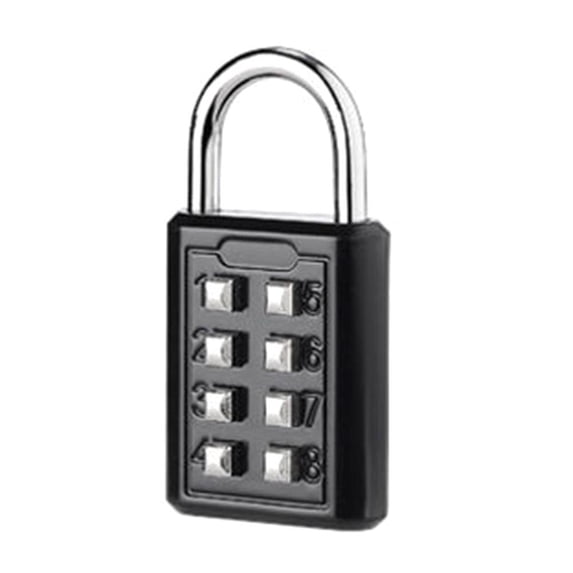 SSKFHGI 4 Digit Combination with Keys Travel Suitcase Luggage Lock Bag Padlock T