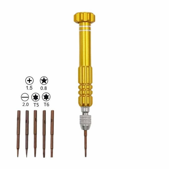 SSKFHGI 5 In 1 Pentalobe Screwdriver Precision Tool For iPhone Repair PC Mobiles