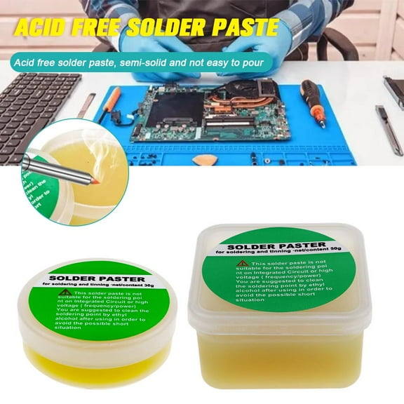 SSKFHGI 50g Rosin Soldering Flux Paste No Clean Lead Free Solder Welding Cream