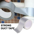 thumbnail image 1 of SSKFHGI 60mm*10m Silver Single-Sided Cloth-Based Tape Strong Thick Waterproof Decorative Floor Repair Pipeline High Temperature Resistant Seamless Tape, 1 of 8